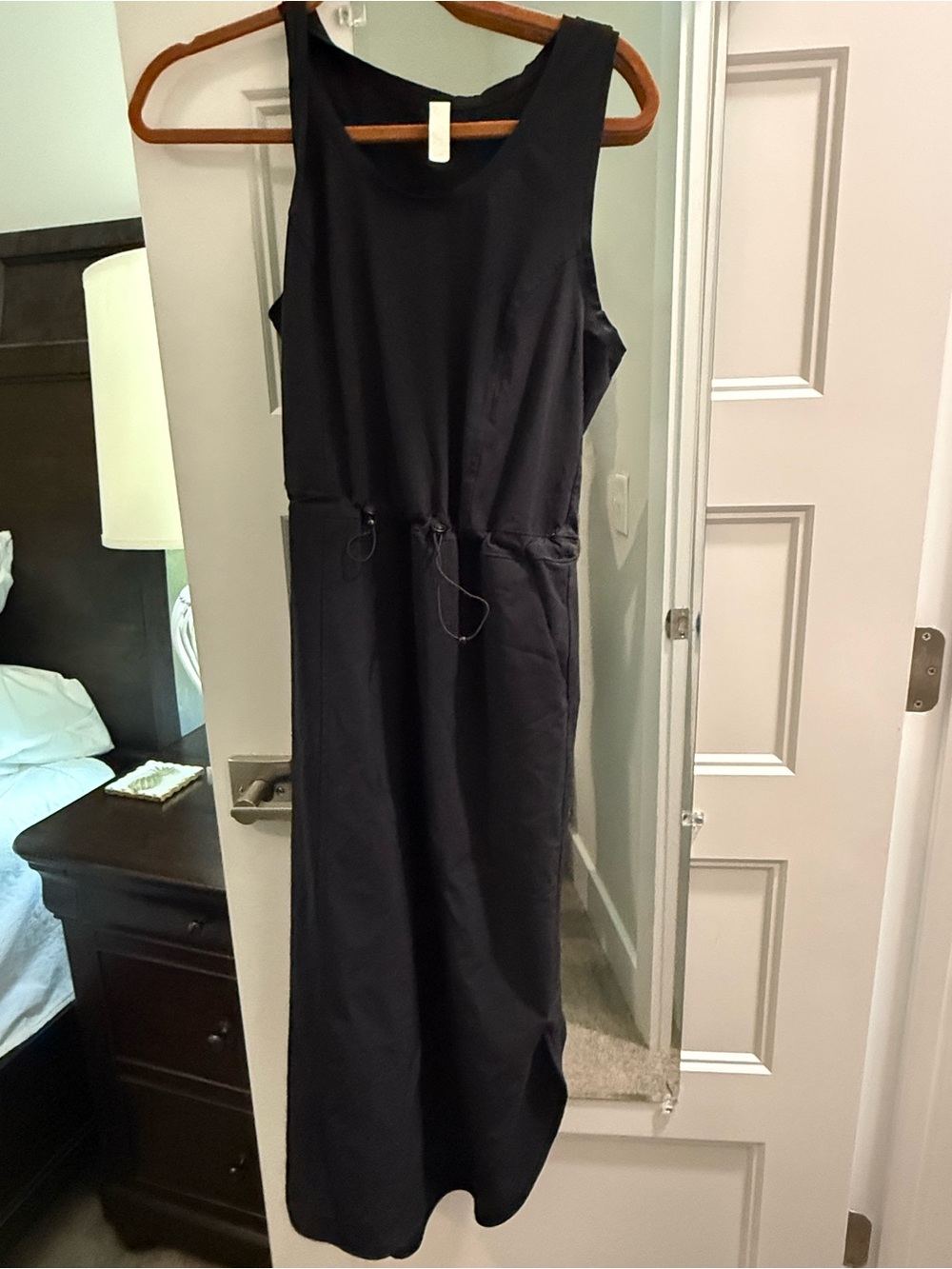 Zella Black Active Top with Subtle Logo